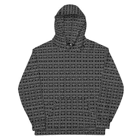 Bellanochi Patterned Logo Hoodie