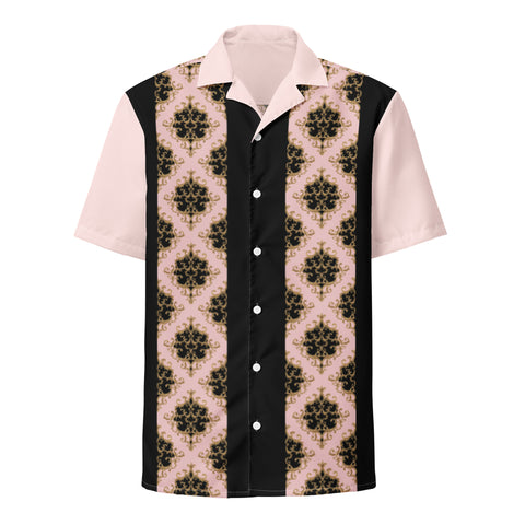 Bellanochi Button Shirt (Pink Baroque)