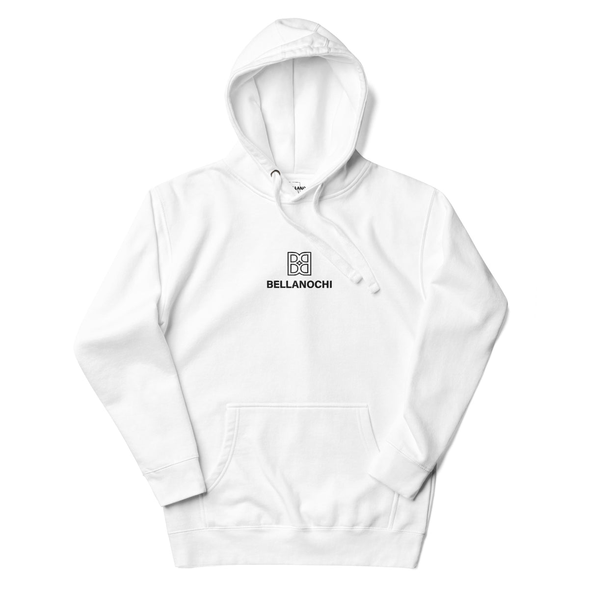 Bellanochi Logo Hoodie - White